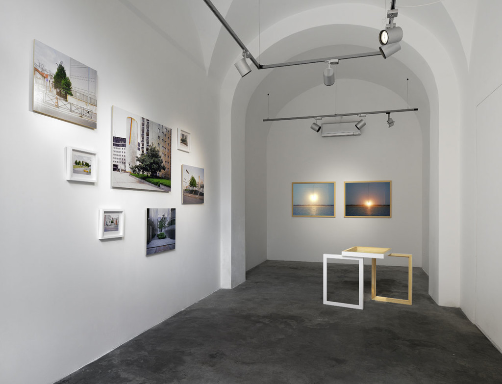 Minna Kantonen, Marco Strappato, Emma Wieslander, installation View of "On Landscape #2", 2015. Image courtesy Matèria Gallery.