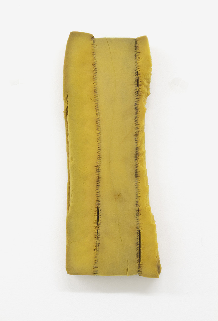 Bronwyn Katz, 'Untitled (Brief 2)' (2016) | Foam, rusted wire, 56.5 x 23 x 6 cm
